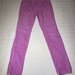 Free People Vibrant Pink Straight Leg Jeans